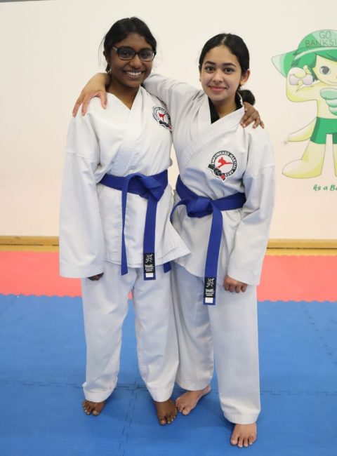 Karate girls